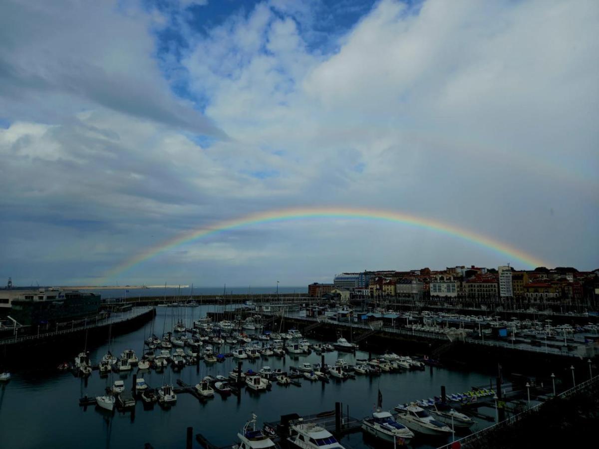 Otra Mirada Al Mar Appartement Gijón Buitenkant foto
